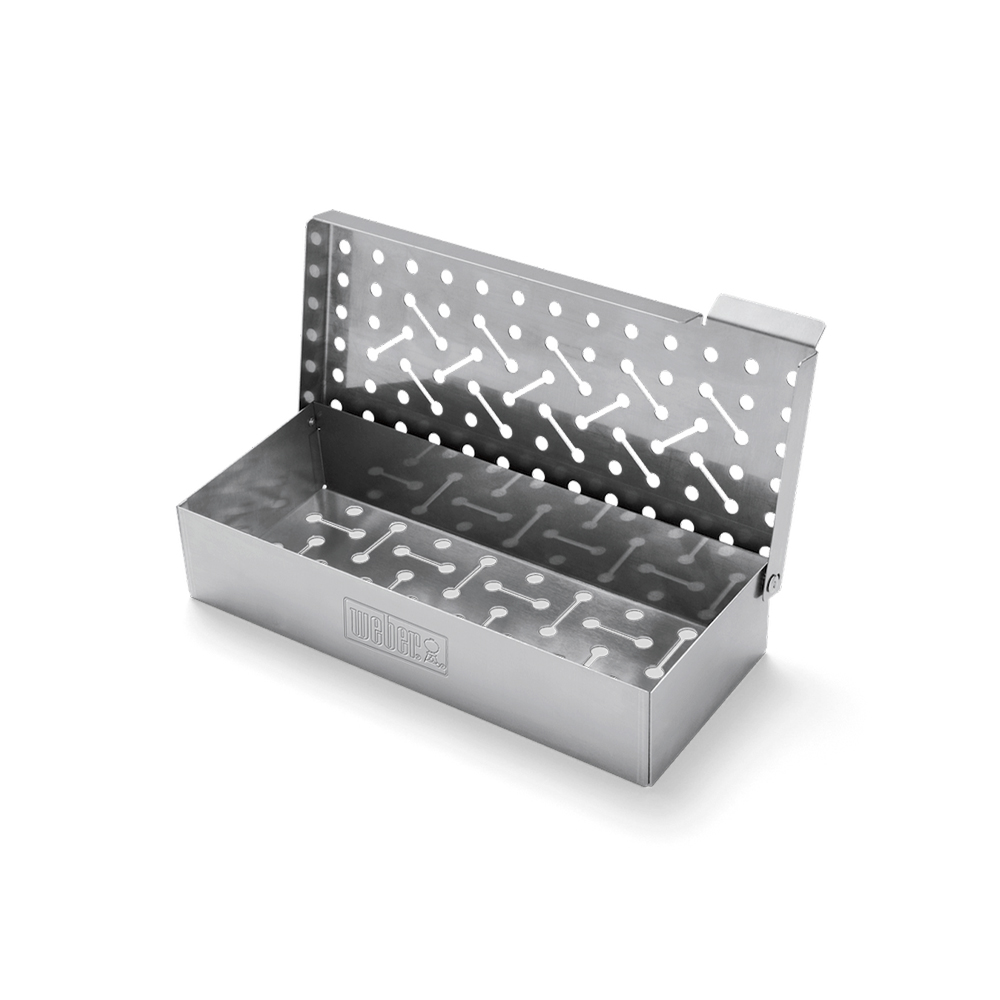Caja de acero para ahumar
