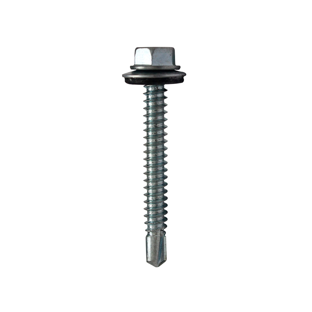 Tornillo para techo punta broca 1/4x2 1/2 pulgadas