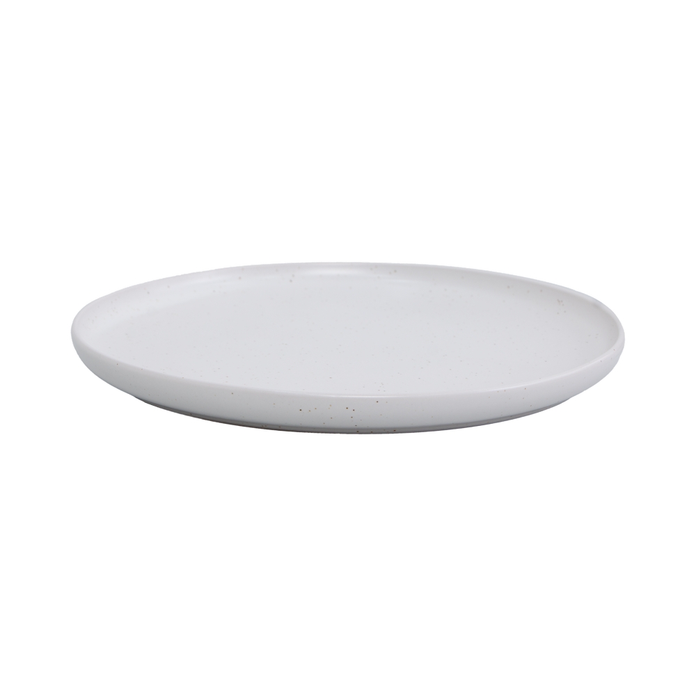 Plato de ceramica redondo 21.3 cm blanco landon