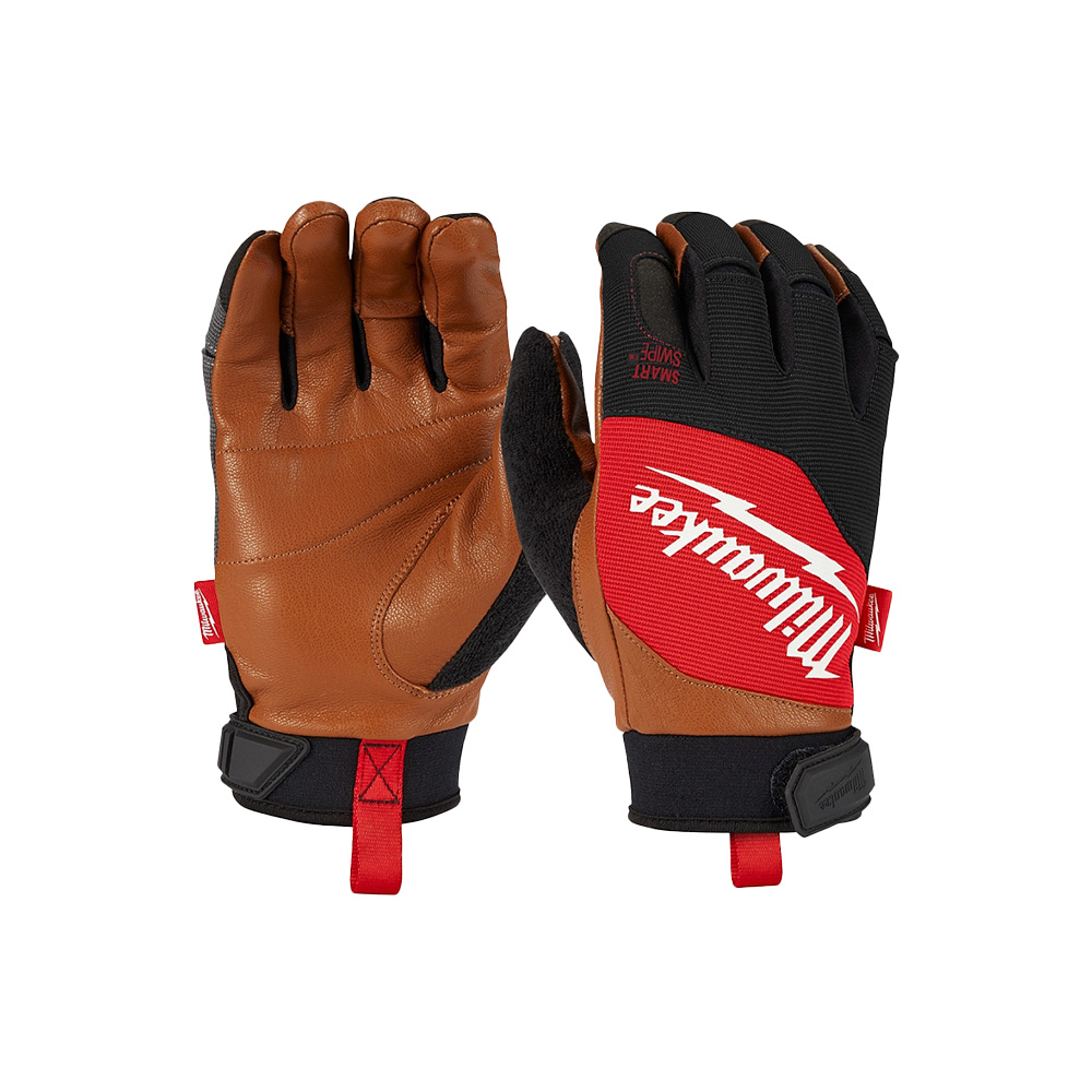 Guantes de trabajo en cuero l mw 48-73-0023