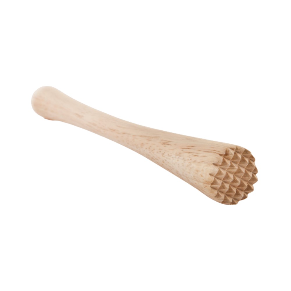 Muddler para bar de madera 25.4 cm natural smash