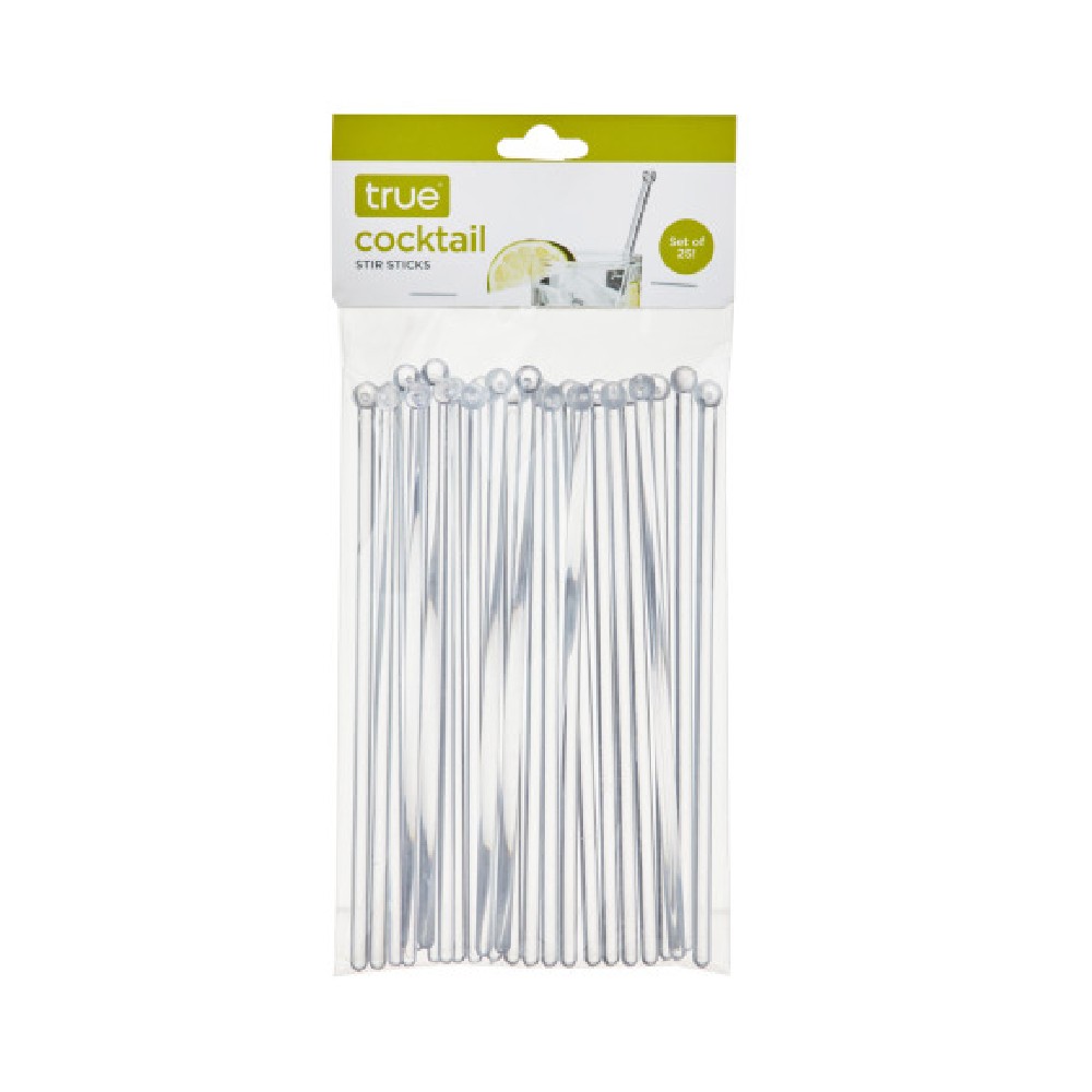 Palillos plasticos para coctel 17.5 cm 25 pzas