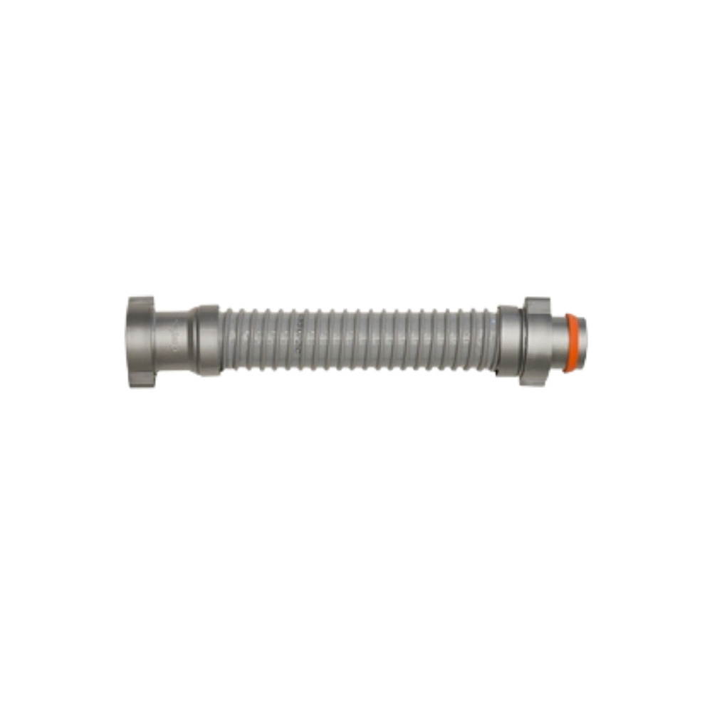 Extension flexible para desague 28 cm plastica gris