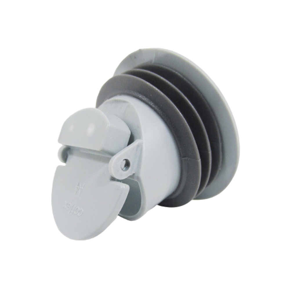 Valvula anti-olores plastica para drenaje gris salida 50 mm