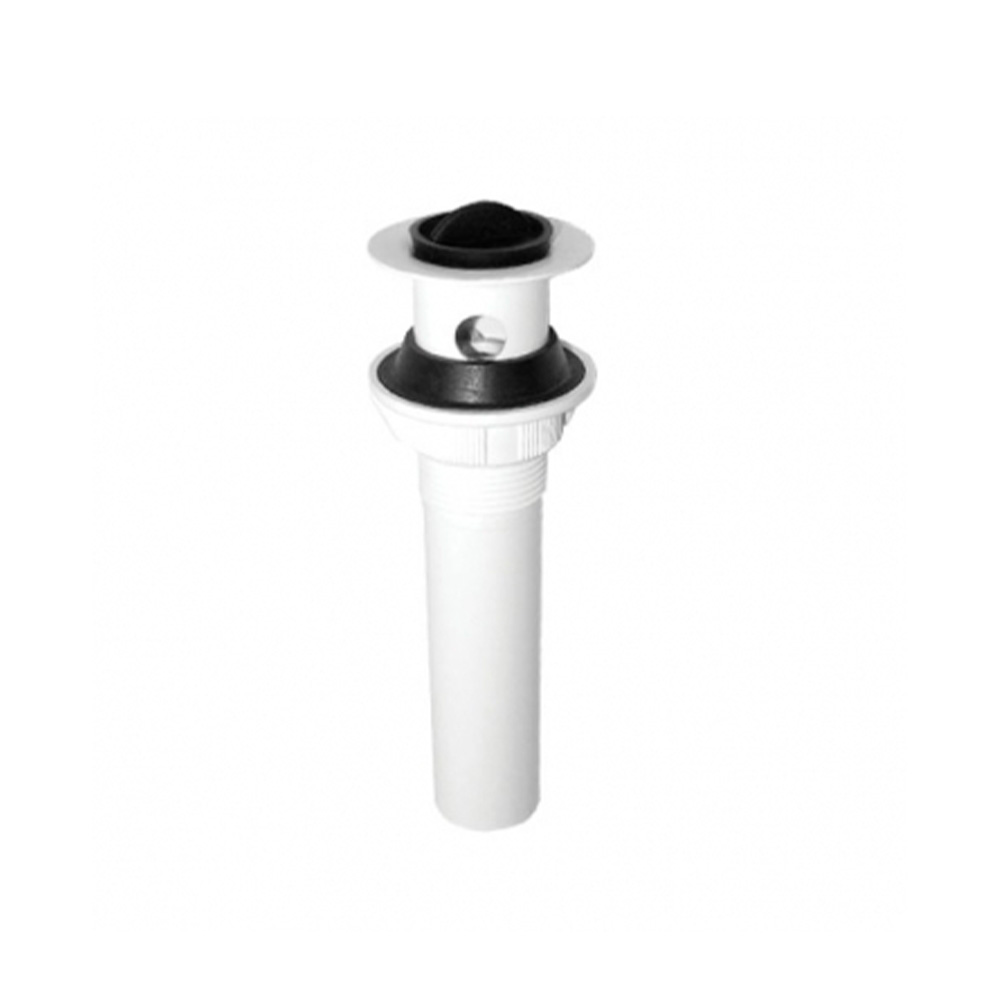 Desague push lavatorio 38 mm 1-1-2 plastico con rebalse