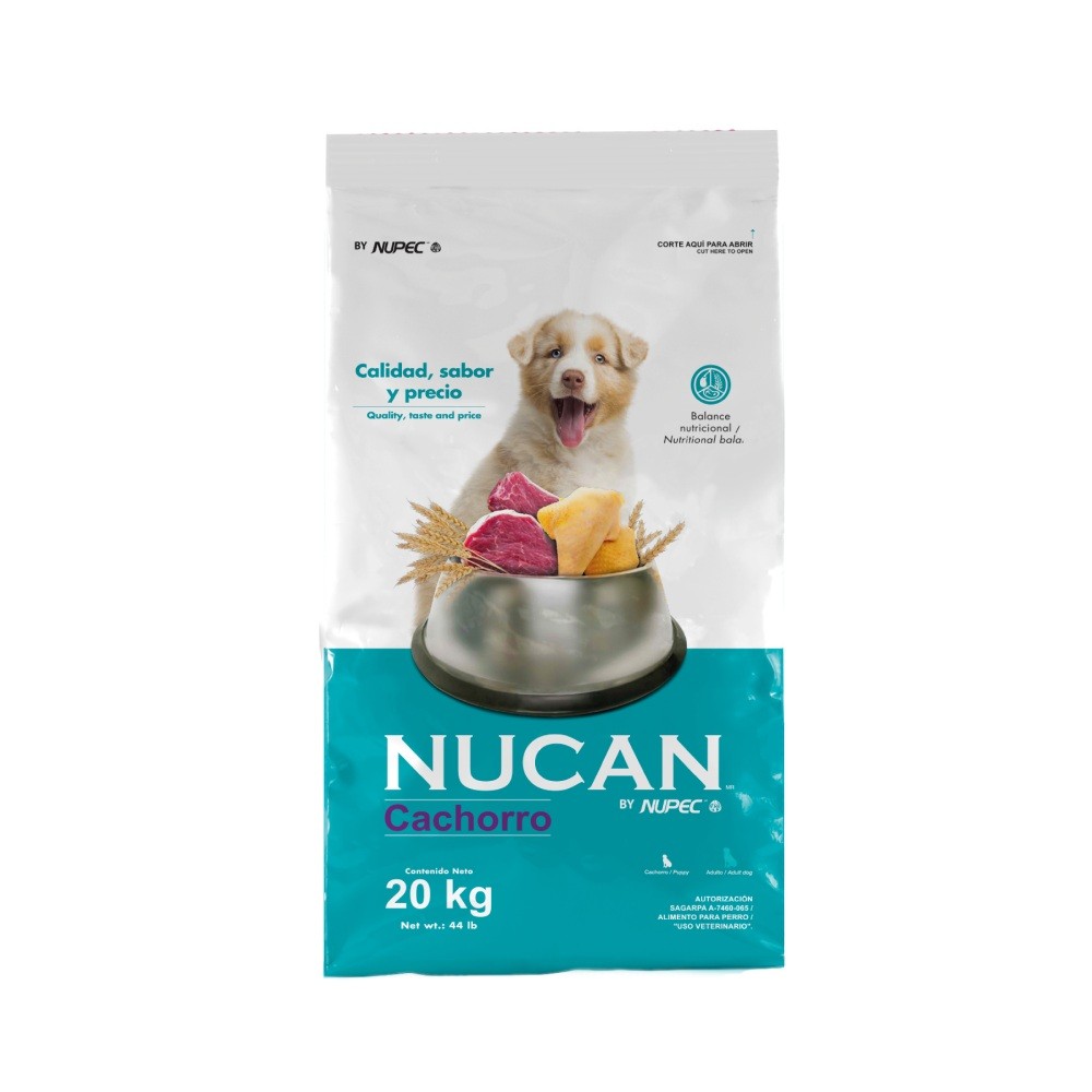 Comida para perro puppy 20 kg