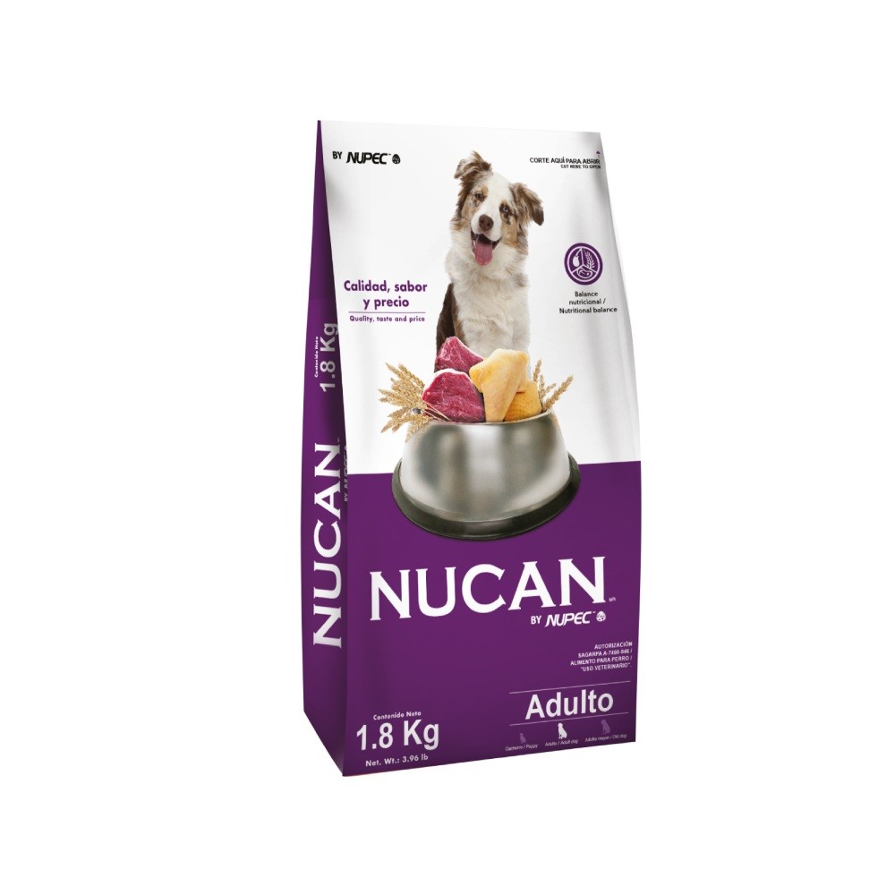 Comida para perro adulto 1.8 kg