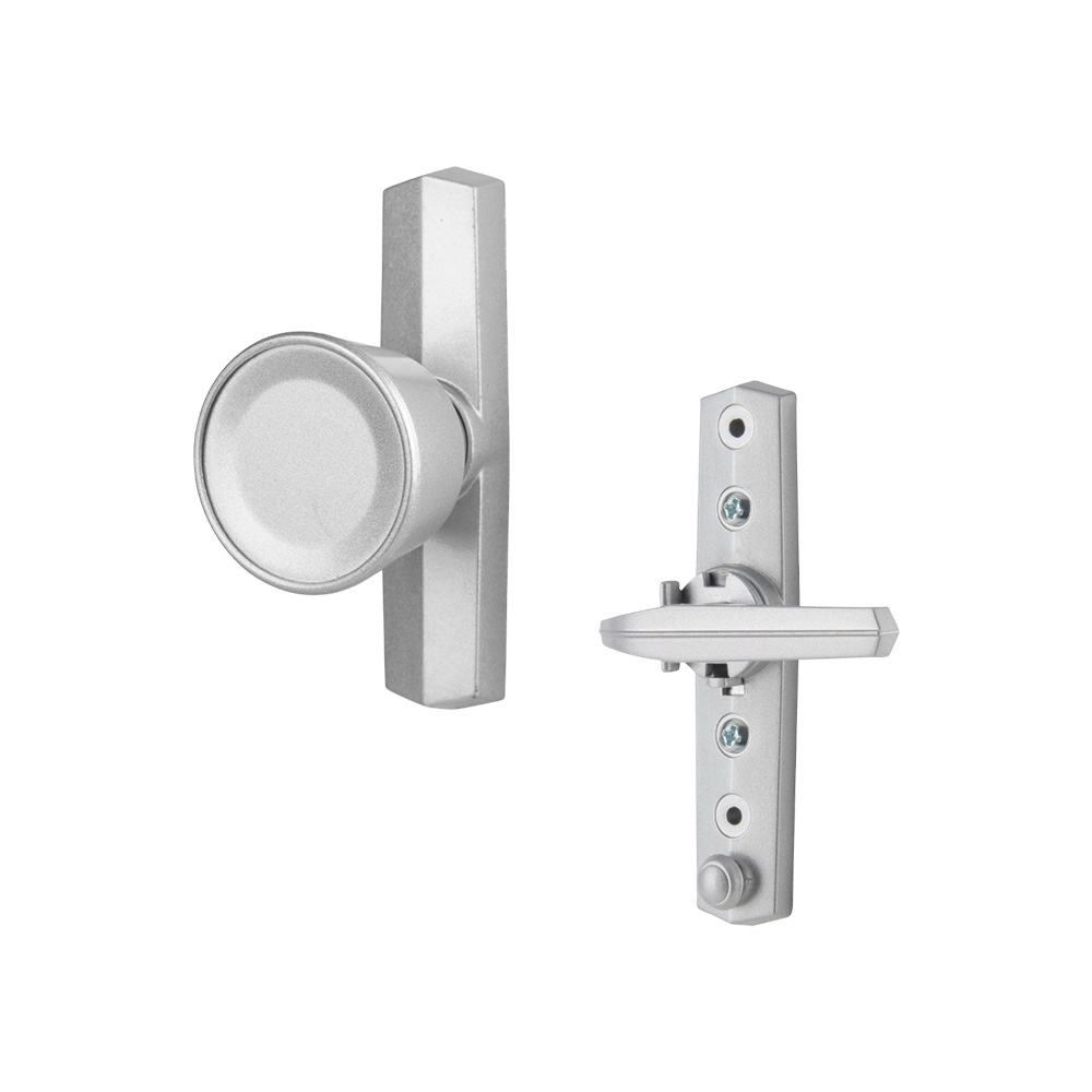 Cerradura para puerta con perilla patio metalica