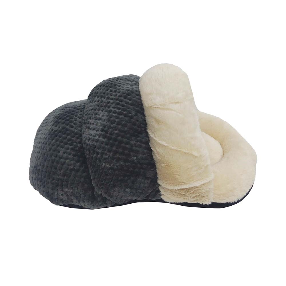 Cama tipo conito para mascota ( 58x43 cm ) gris