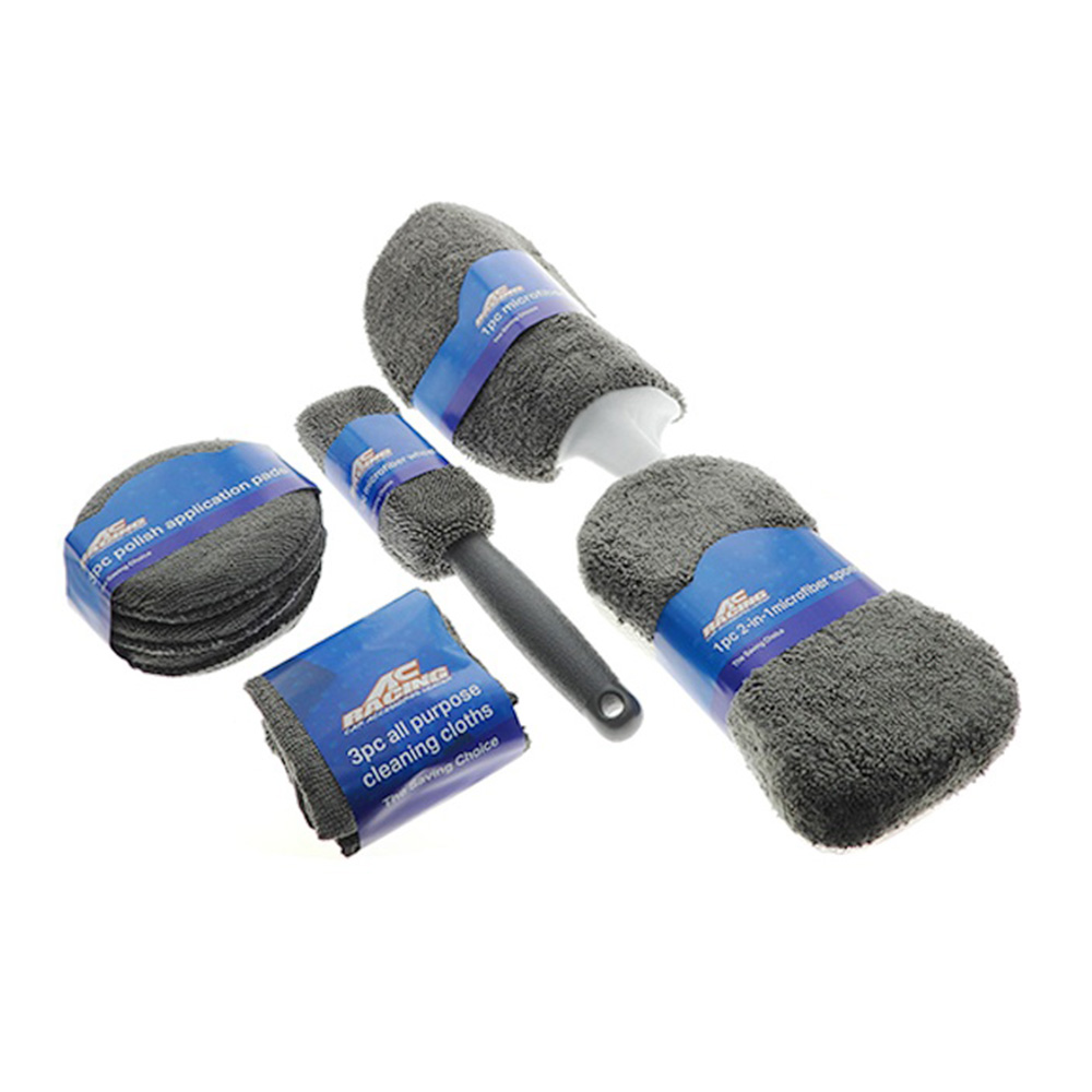 Kit de limpieza para carro 9 piezas