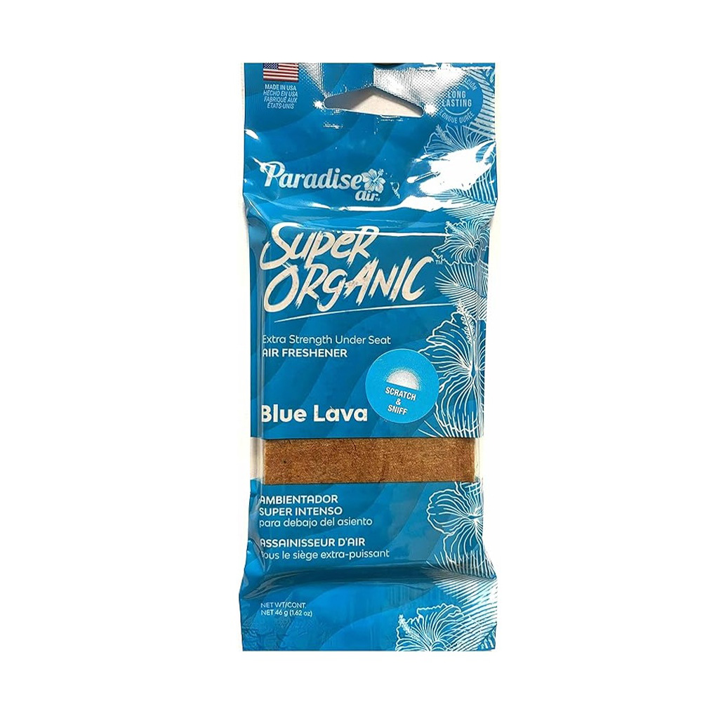 Aroma para carro uper organic blue lava