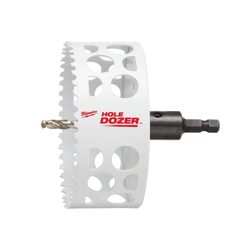 Sierra copa 4-1/4 pulg (108 mm) bi metal con espiga