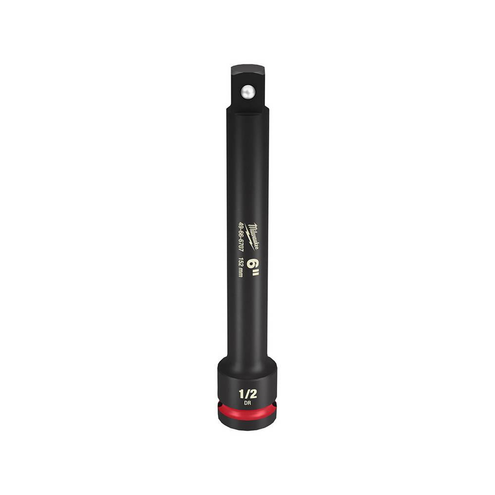 Extensión para cubo de impacto 12.7 mm (1-2 pulgadas) 152.4 mm (6 pulgadas)