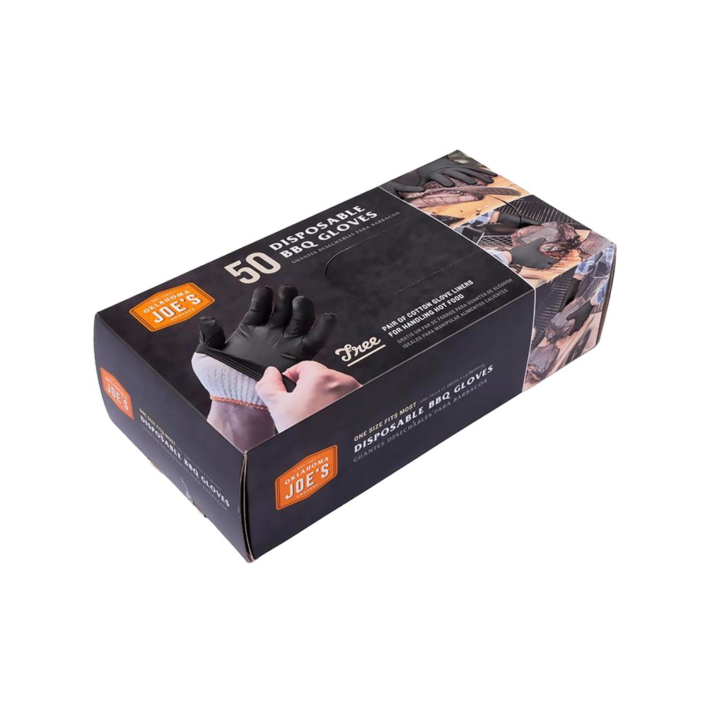 Guante para barbacoa de nitrilo 24.1 cm 50 unidades