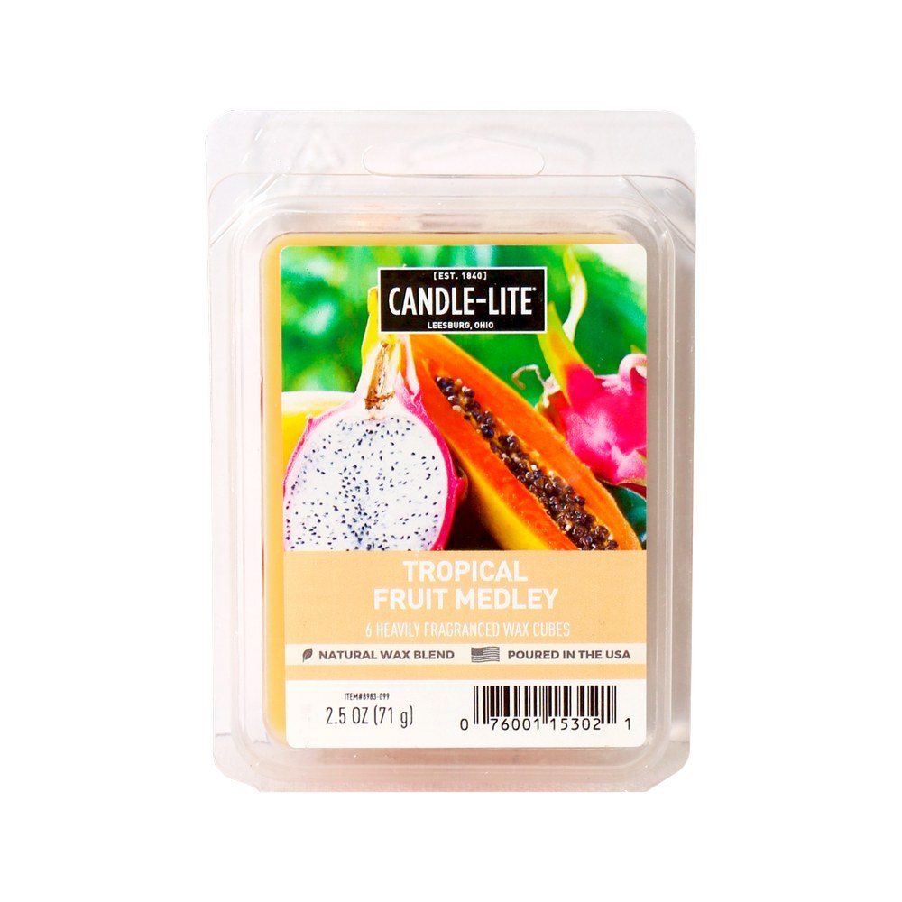 Pastilla de cera aromática 2.5 oz (70.87 g) tropical fruit medley