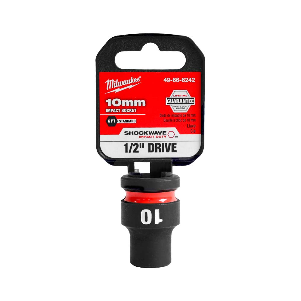 Cubo de impacto 1/2 pulg (13 mm) x 10 mm corto