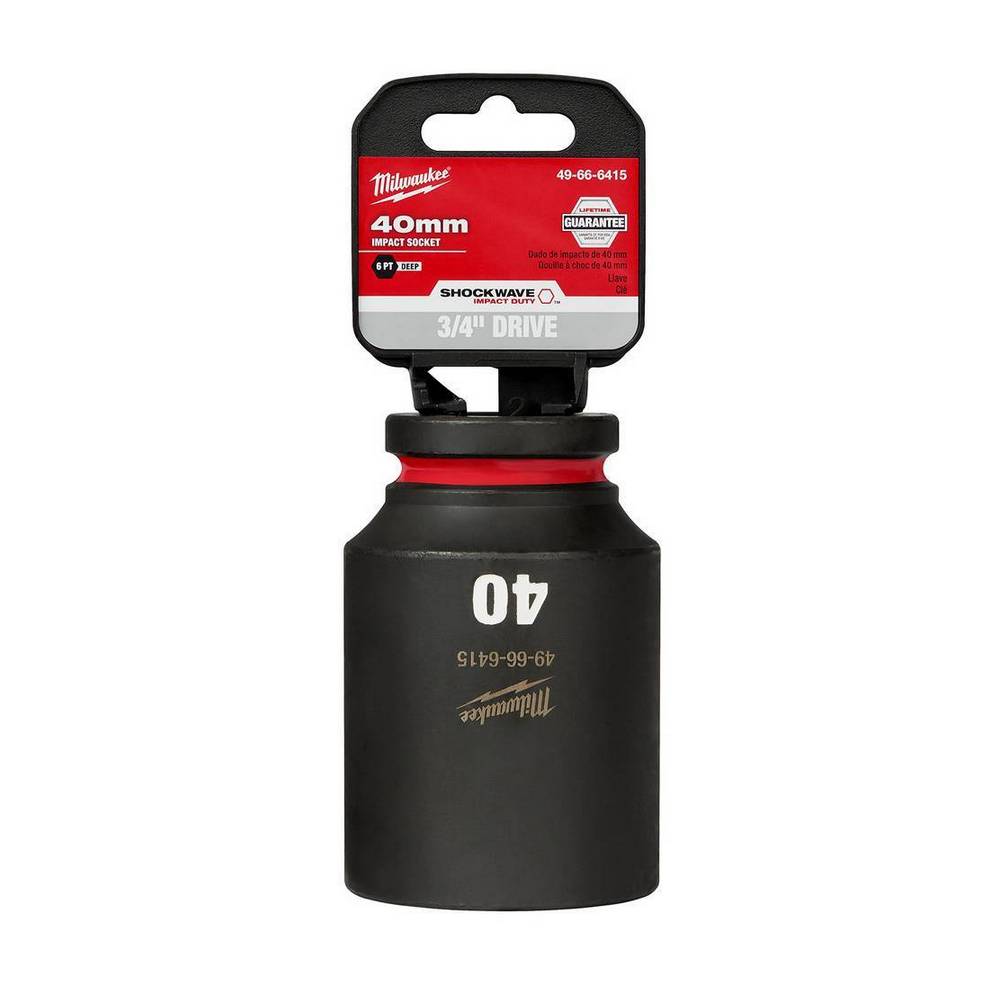 CUBO DE IMPACTO 3/4 PULG (19 mm) x 40 mm LARGO