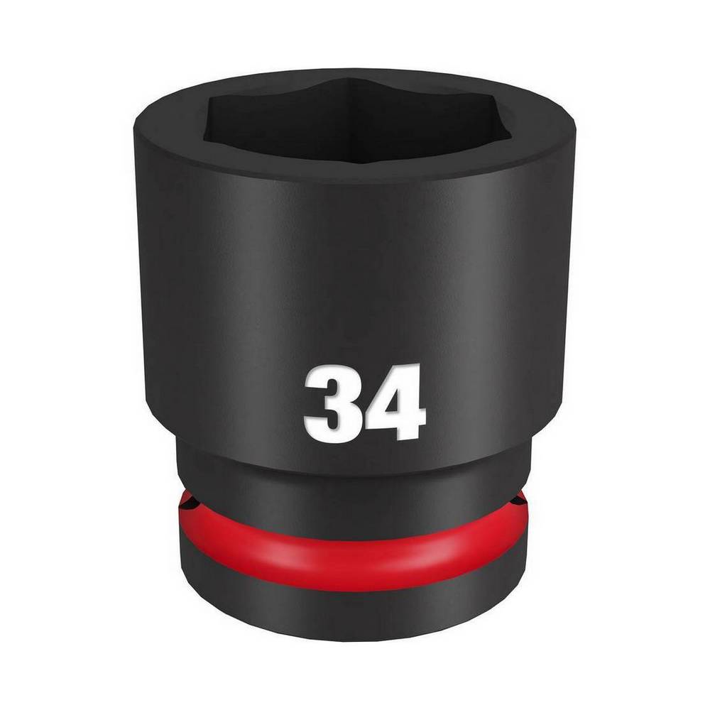 Cubo de impacto 19.5 mm (3-4 pulgadas) x 34 mm corto