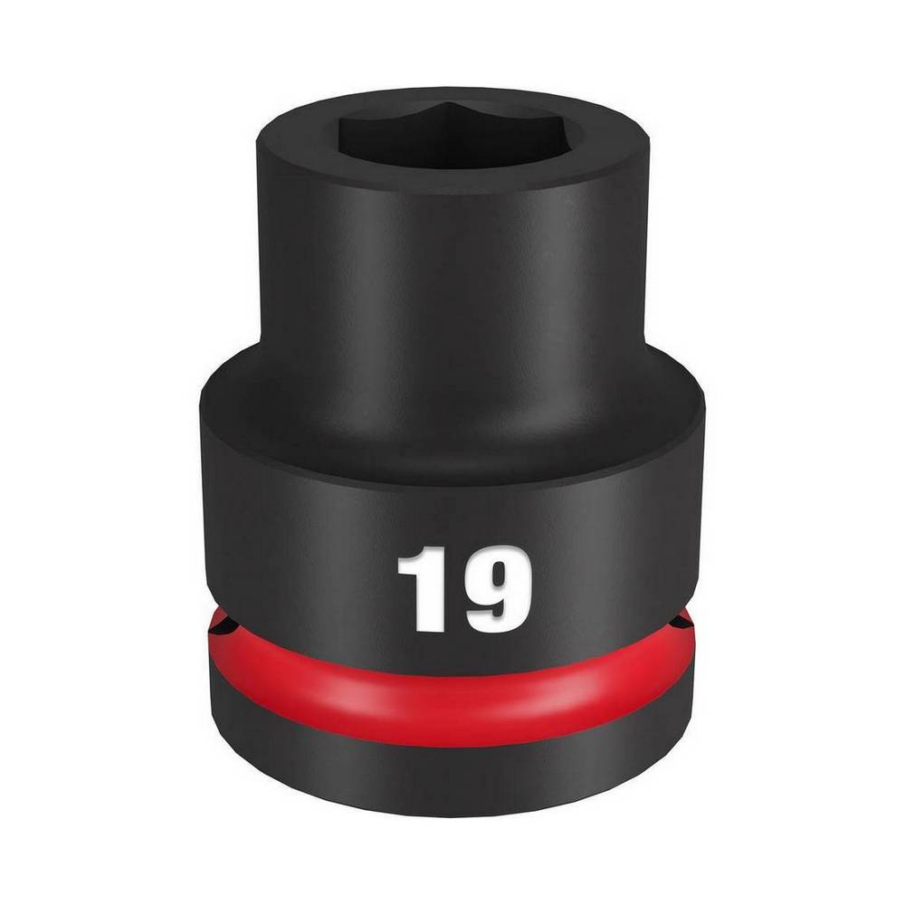 cubo de impacto 19.5 mm (3-4 pulgadas) x 19 mm corto