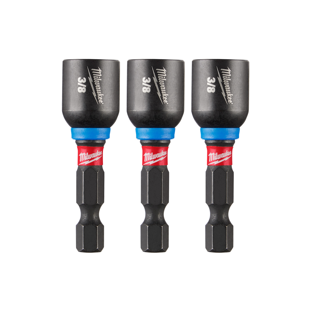 Adaptador magnetico hexagonal 3-8x1-7-8 pulg (9x47 mm) 3 piezas