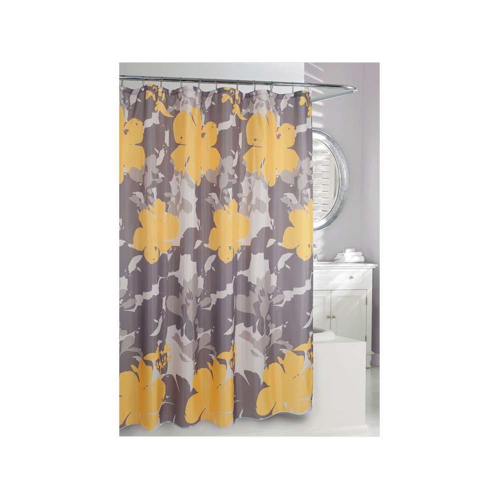 Cortina para baño 180x180 cm painted botanical