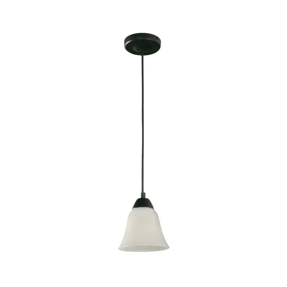 Lampara colgante negro 1l e27 40w