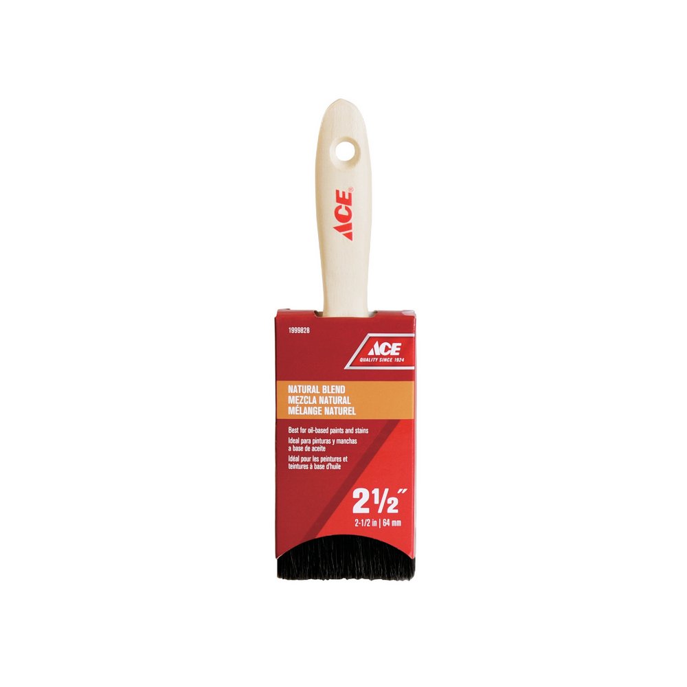 Brocha de cerda 2-1-2 pulg (63.5 mm) mango de madera