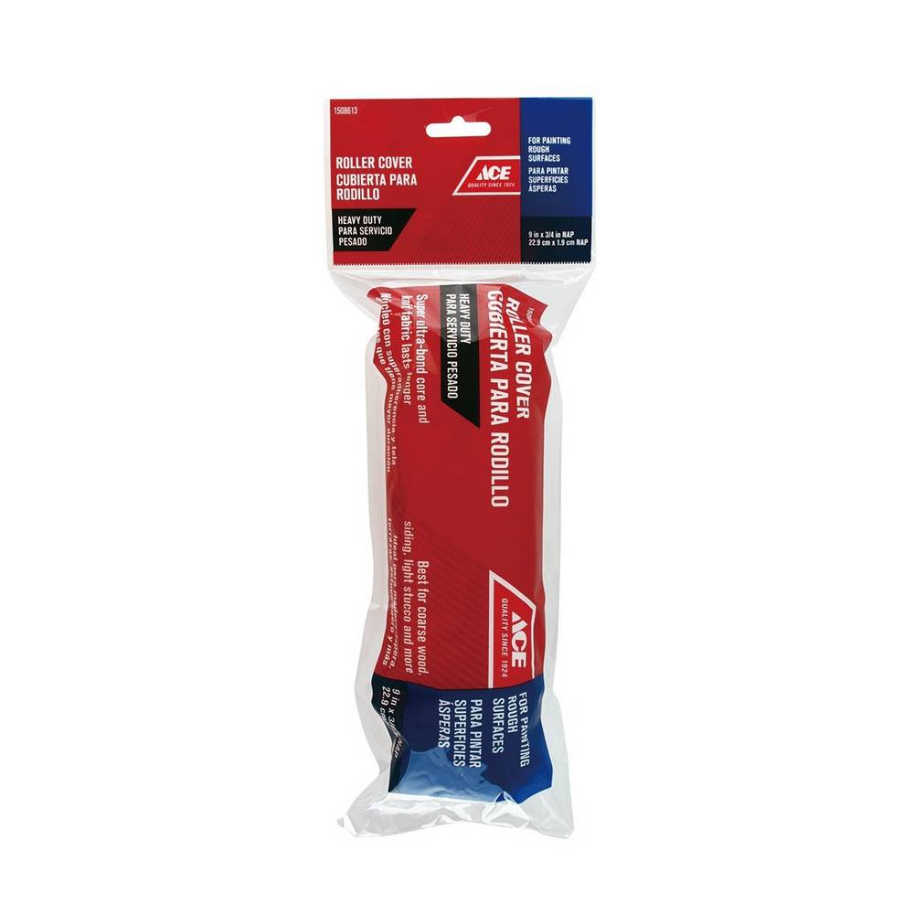 Rodillo para pintar 3-4x9 pulg (19.05x228.6 mm) poliester