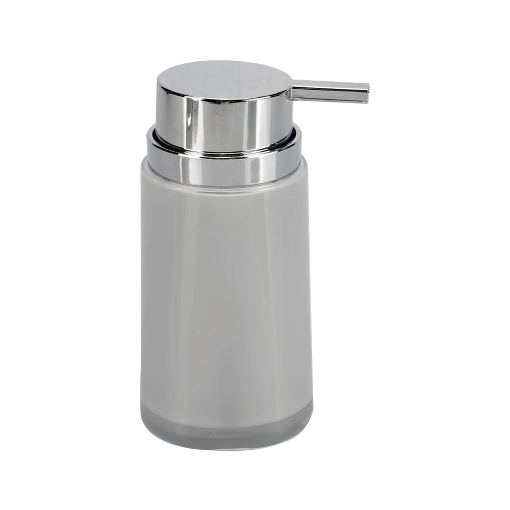 Dispensador para jabon liquido plastico 15 cm gris