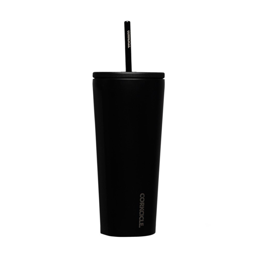 Taza termica metalica 710 ml matte black cold cup