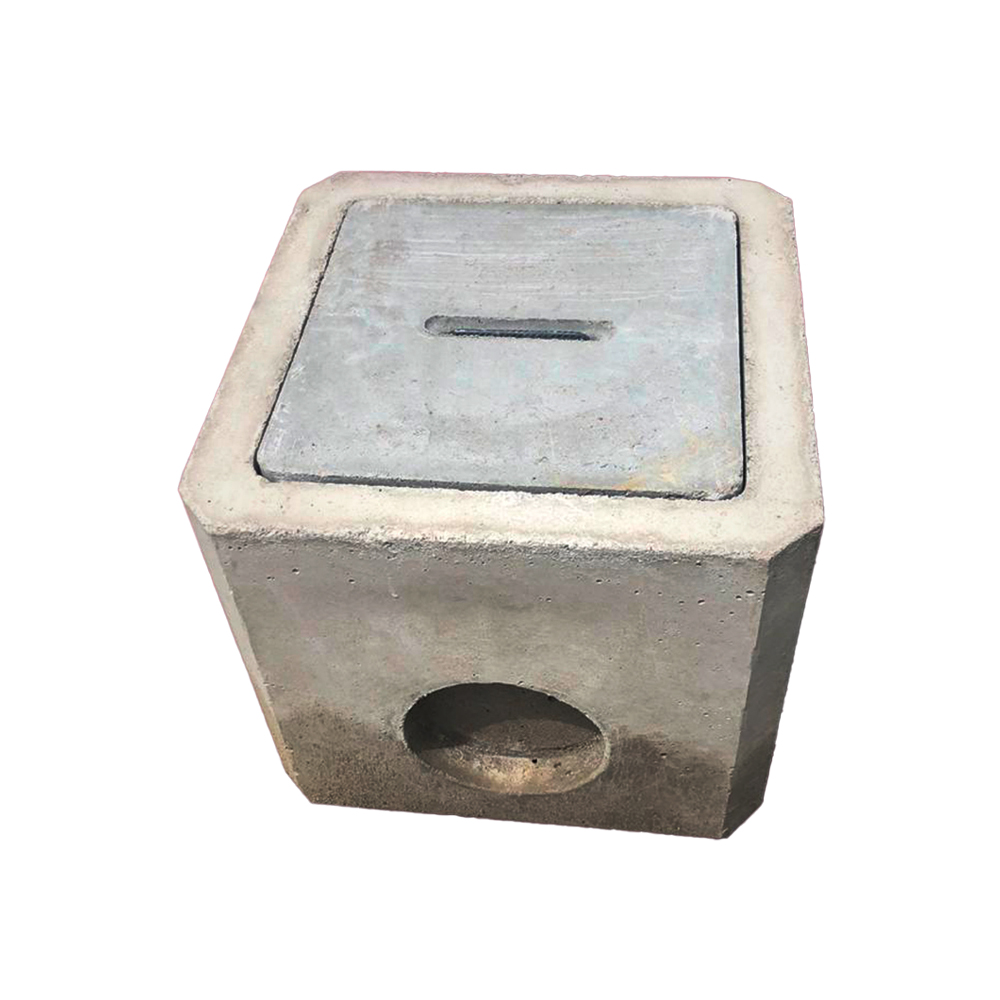Caja de registro cuadrada 45x45 con tapa