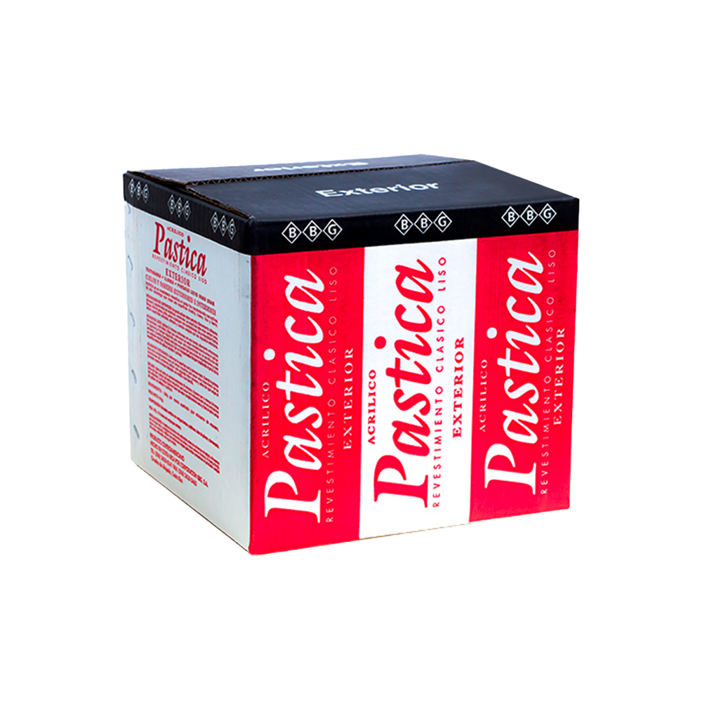 Revestimiento exterior caja 18 kilos pastica