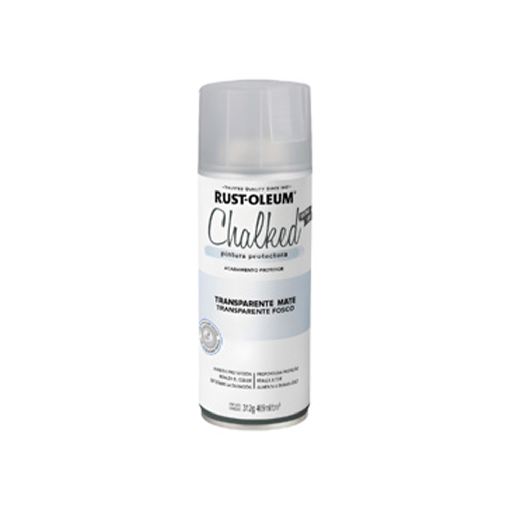 Pintura spray chalked transparte mate 312g