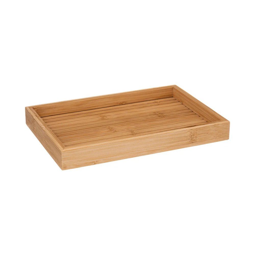 Bandeja de bambu para baño 22x15.1 cm terre