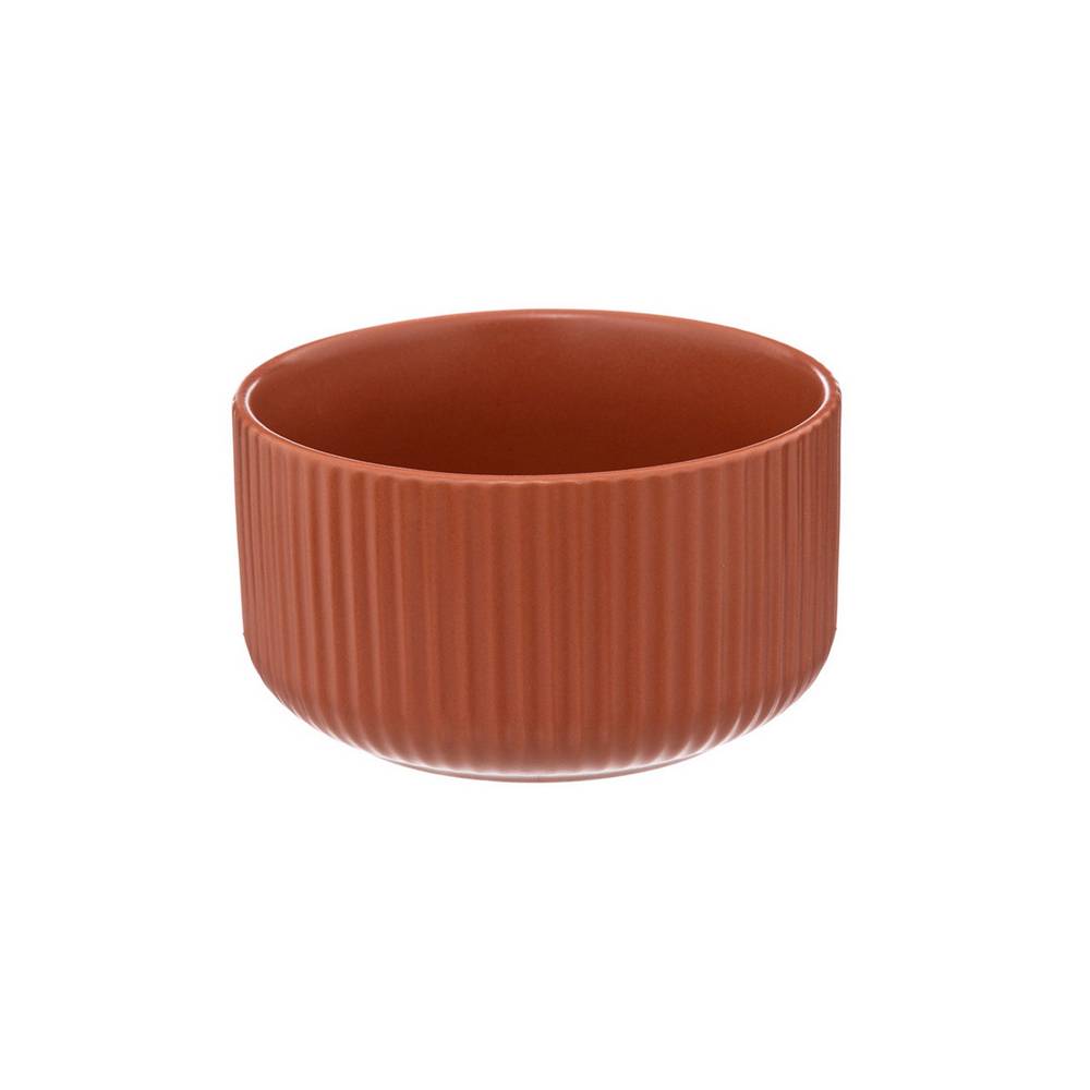 Bowl de ceramica 420 ml terracota cotele