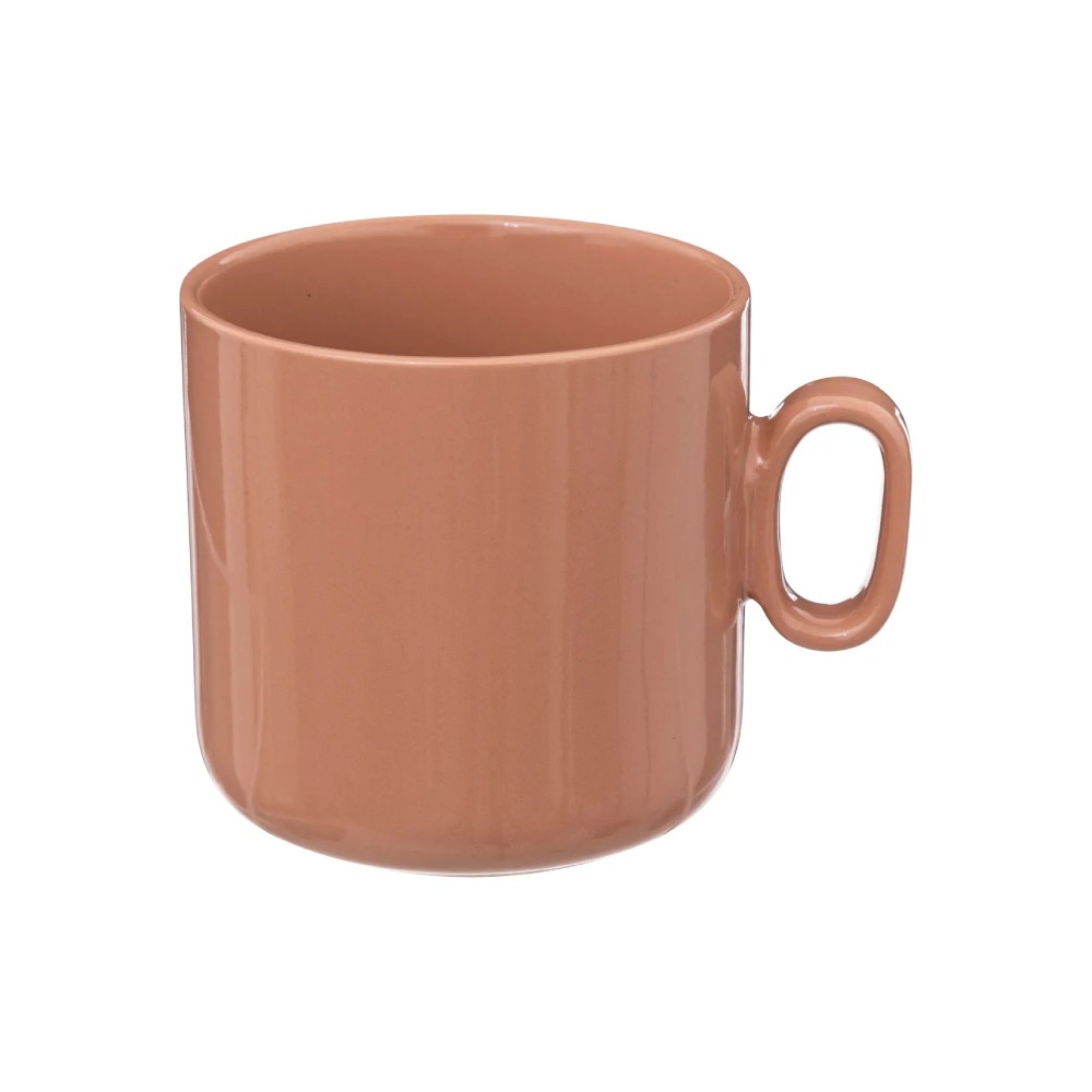 Taza de ceramica 350 ml rosada collectionneur
