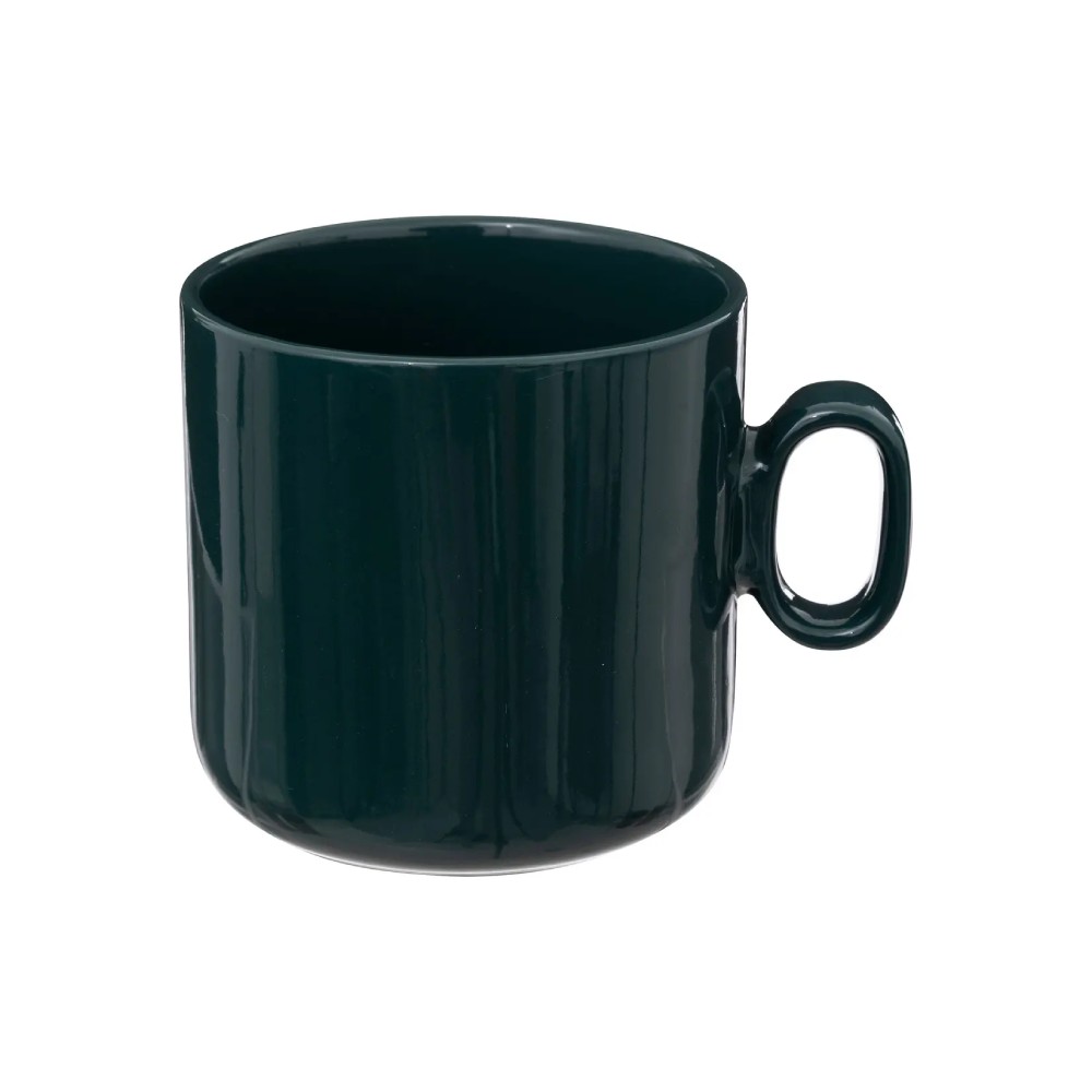 Taza de ceramica 350 ml verde