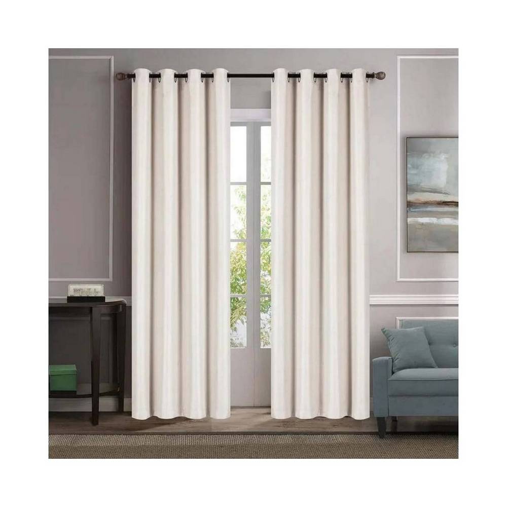 Cortina para ventana 2.13 x 1.37 m beige becket