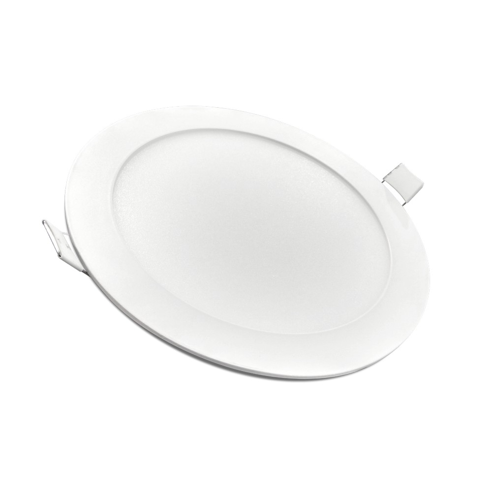Panel led redondo de empotrar 18w luz neutra