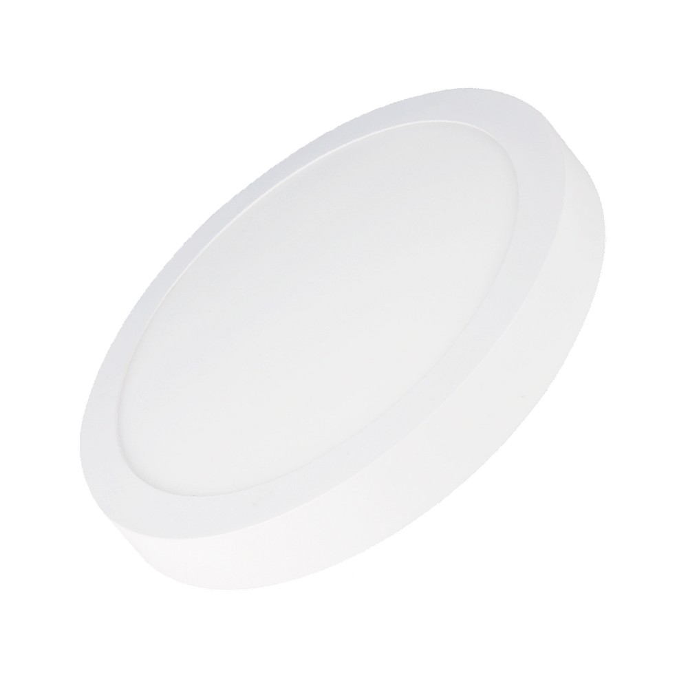 Lampara de techo led redonda de sobreponer 24w luz blanca