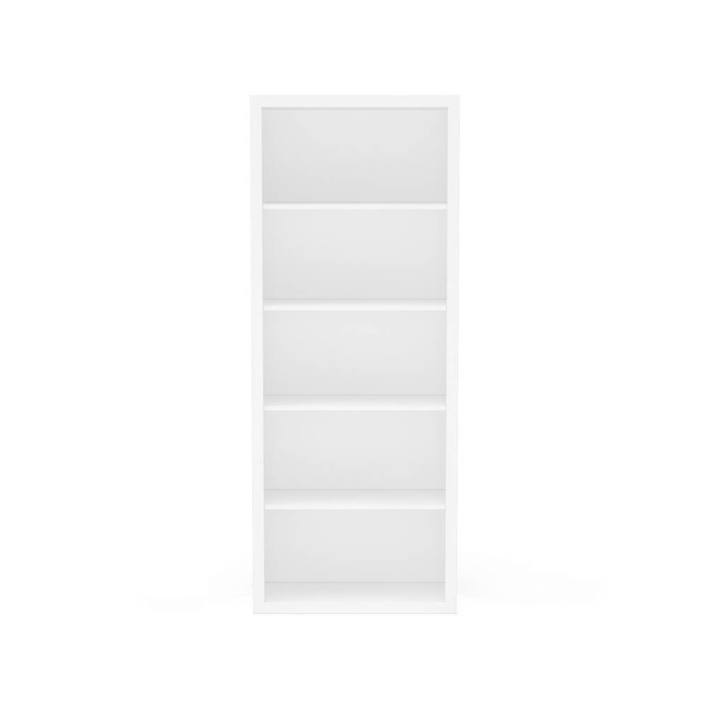 Mueble organizador de madera 177.8x70.4x30.3 cm blanco