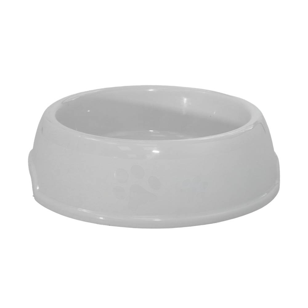 Plato para mascota plastico 1050 ml blanco