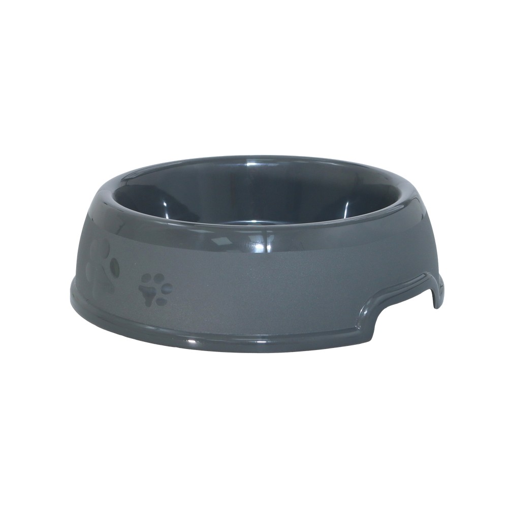 Plato para mascota plastico 1050 ml negro