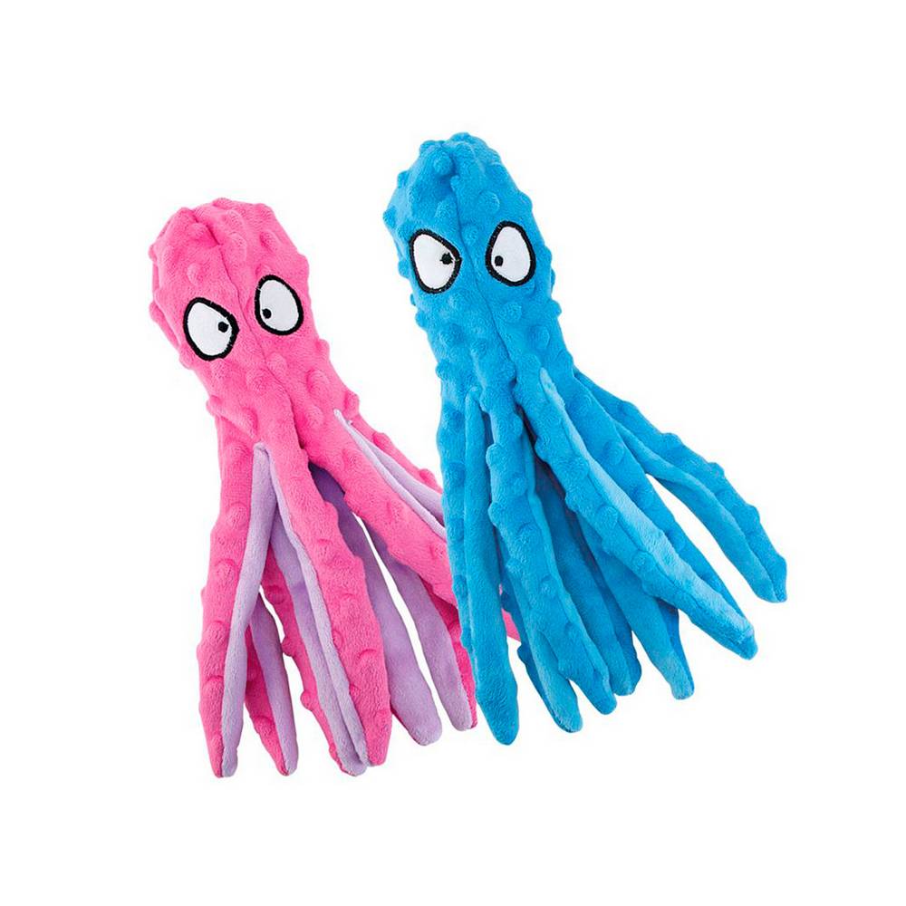 Juguete para mascota 33 cm pulpo surtido