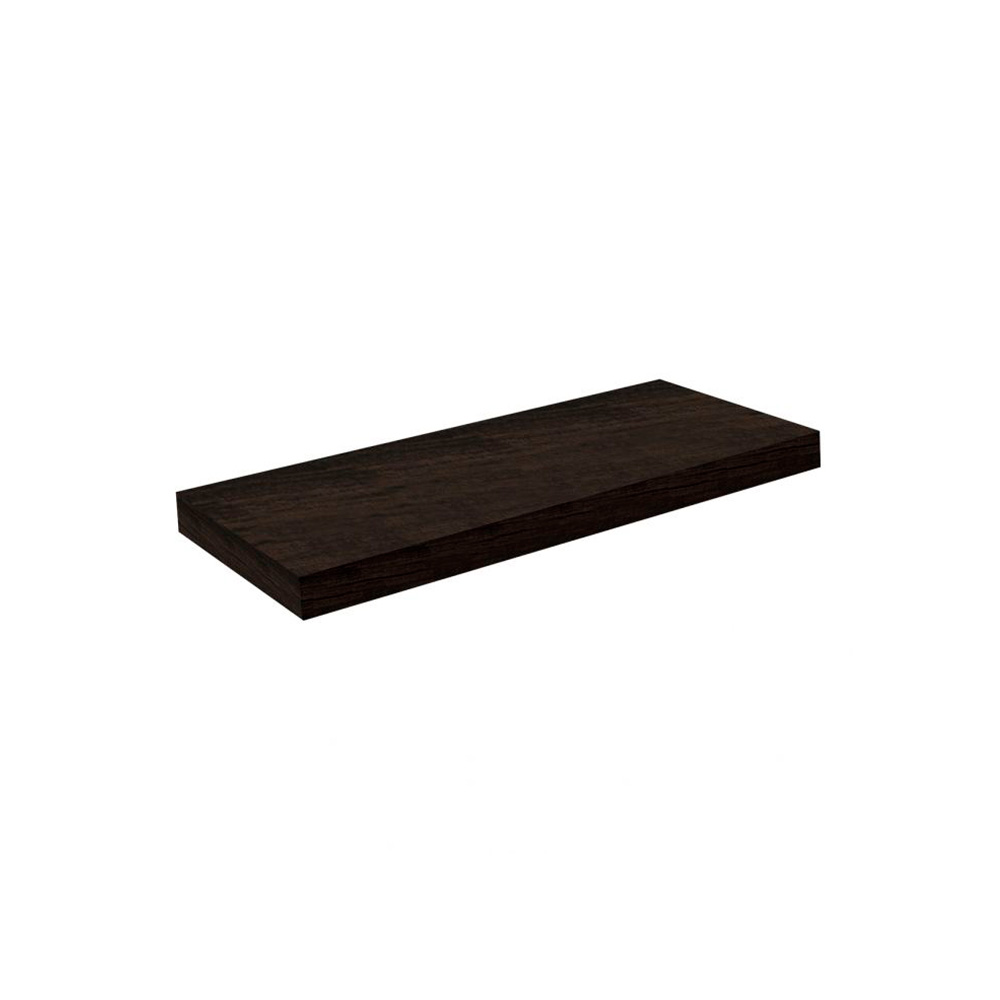 Repisa recta tendenza 4 4x25x130cm tabaco