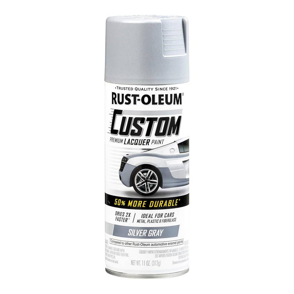 Pintura en spray color silver laca automotriz 311 g (oz)
