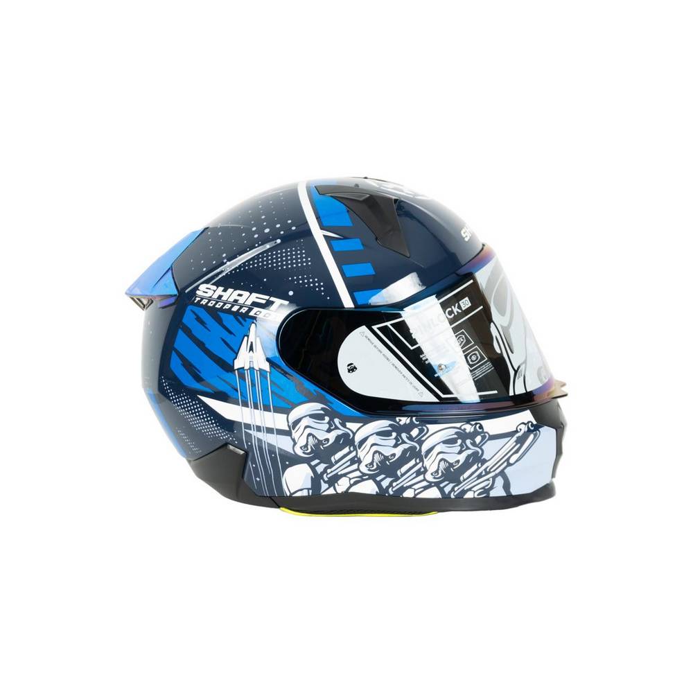 Casco shaft 560 storm negro azul m