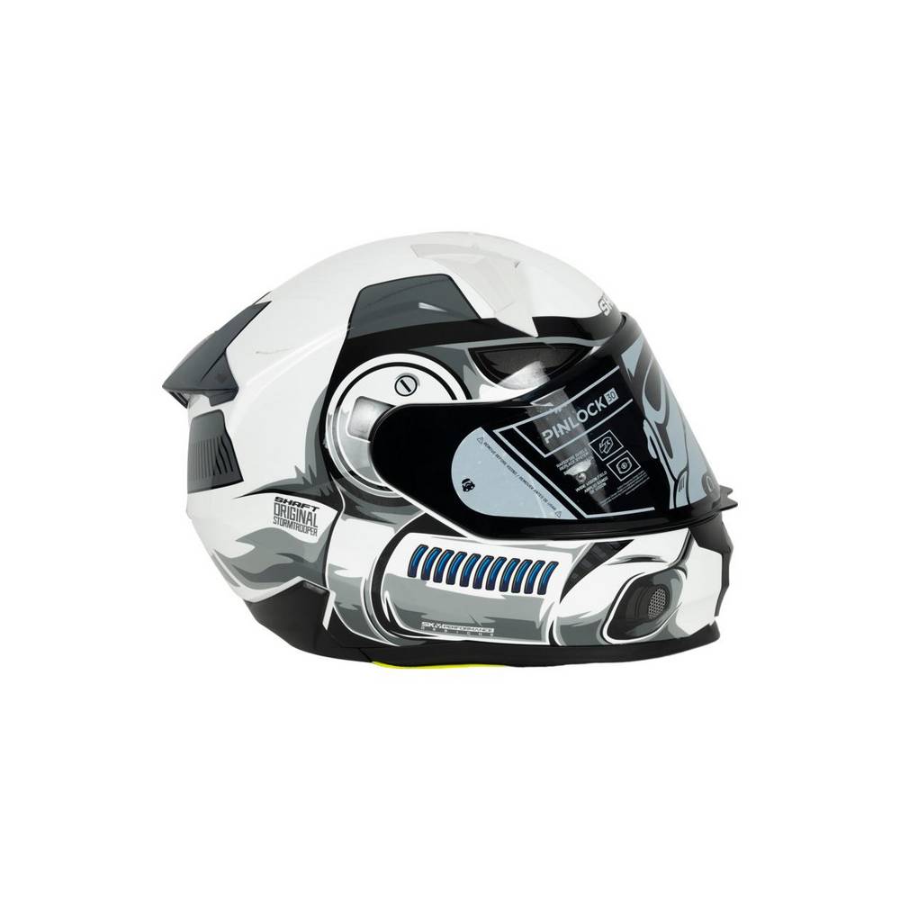 Casco shaft 560 original storm blanco gris m sm