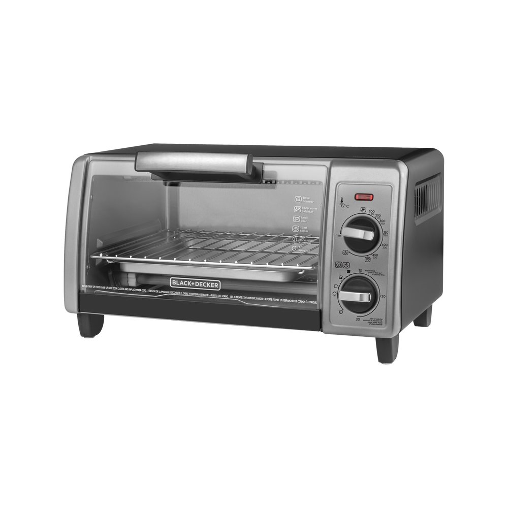 Horno tostador 10l plateado