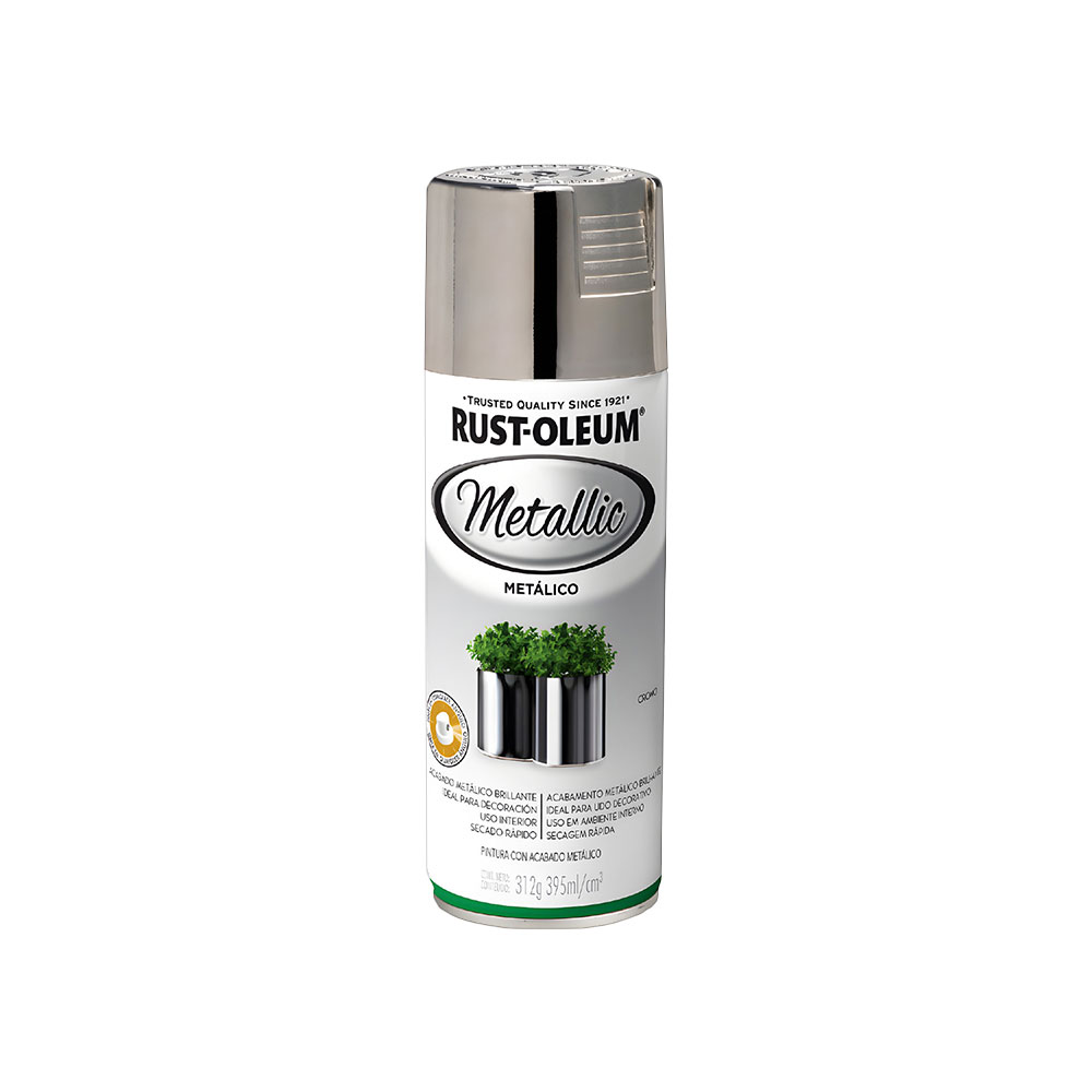 Pintura en spray cromo metalico 312g metalic 362544